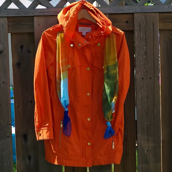 Michael Kors Lightweight Twill Anorak Jacket Women's size XS - Picture 1 of 5